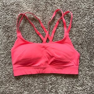 Pink Under Armor Sport Bra in good condition